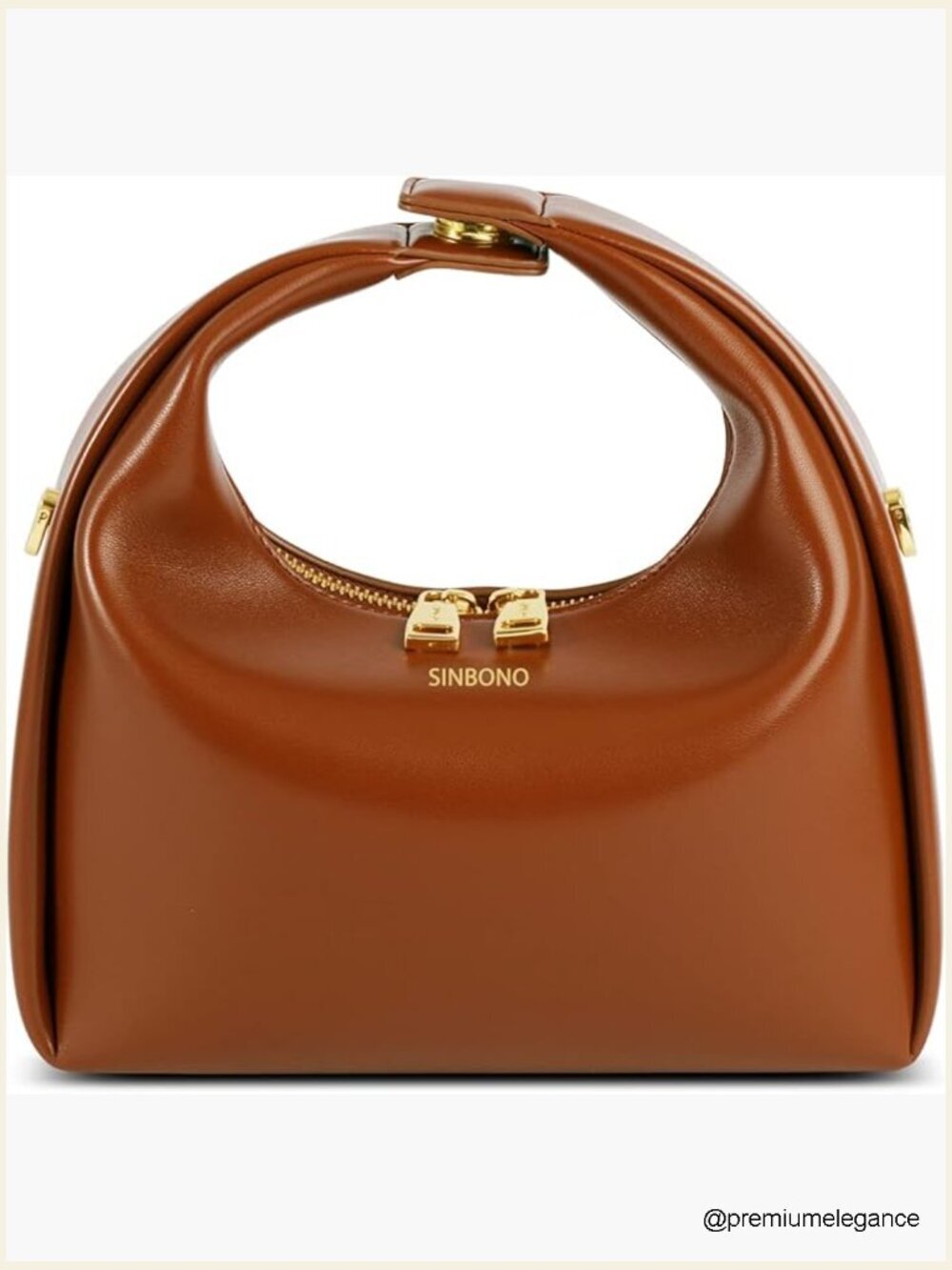 Medium Hobo Crossbody Bag Top Handle Vegan Leather Handbag